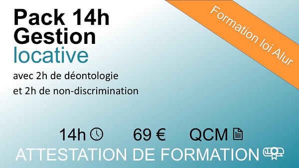 Formation loi Alur de 14 heures sur la gestion locative