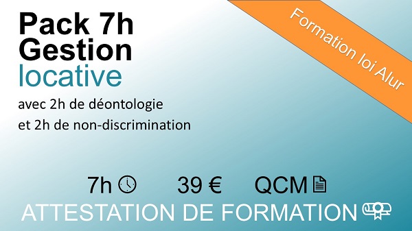 Formation loi Alur de 7 heures sur la gestion locative
