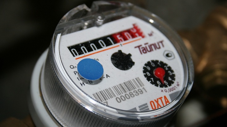 Le compteur au gaz dans les foyers