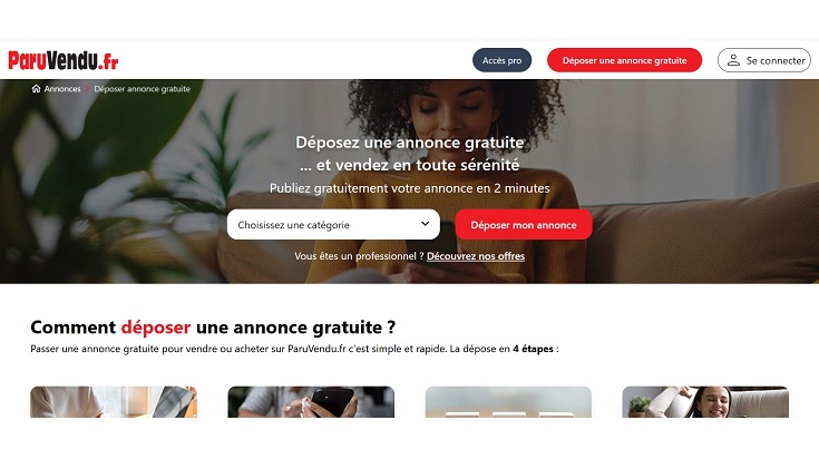 Déposer une annonce immobilière gratuite sur ParuVendu