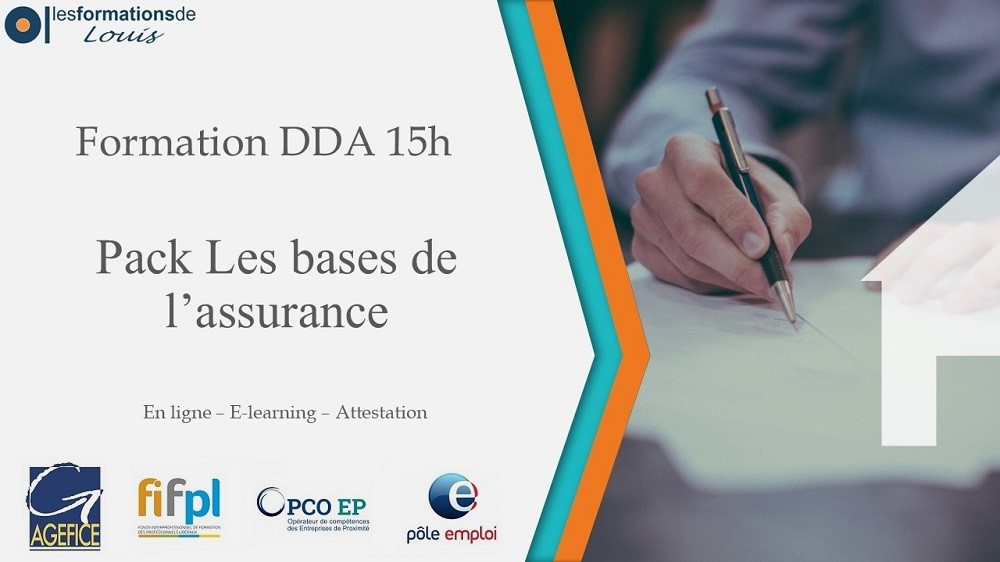Formation les bases de l'assurance - 15h