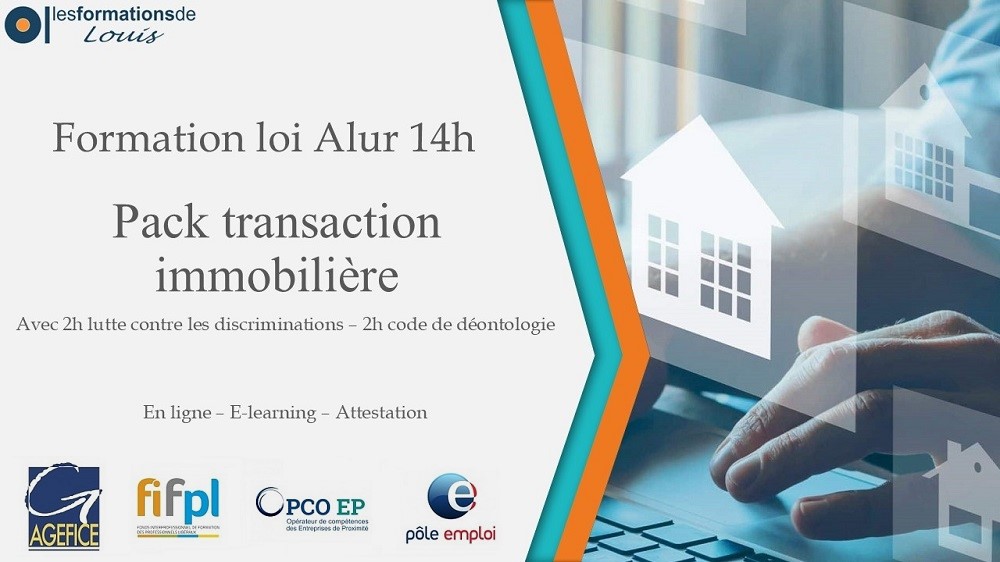 Formation Loi ALUR 14h – Transaction immobilière
