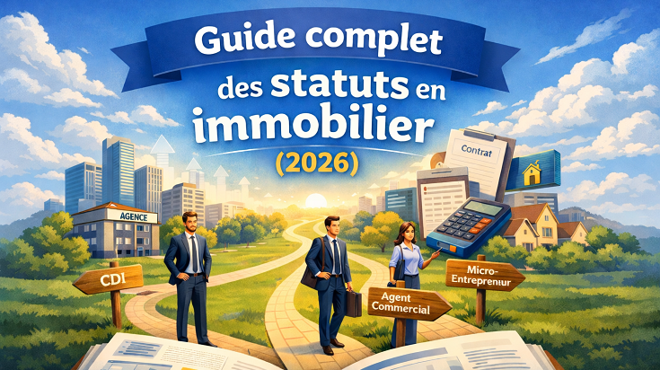 Guide complet des statuts en immobilier en 2026