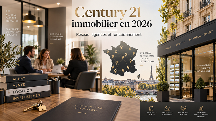 Century 21 immobilier en 2026 : réseau d’agences, franchise et fonctionnement en France