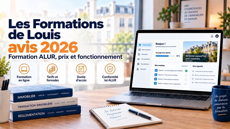 Les Formations de Louis avis 2026 sur la formation ALUR, les prix et le fonctionnement
