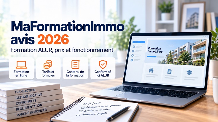 MaFormationImmo avis 2026 sur la formation ALUR, les prix et le fonctionnement