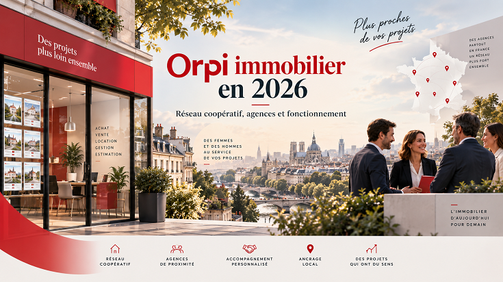 Orpi immobilier en 2026 : réseau coopératif, agences immobilières et fonctionnement en France